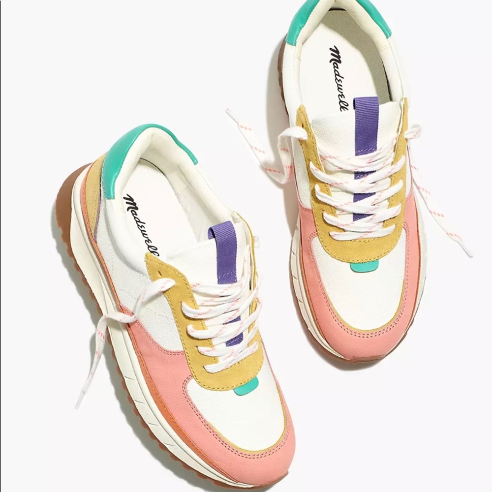 Madewell Kickoff Trainer Sneakers in Colorblock